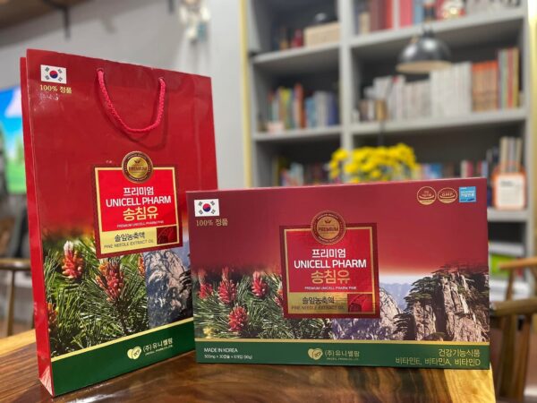 Tinh dầu thông đỏ Unicell Premium Hàn Quốc - Ảnh 5