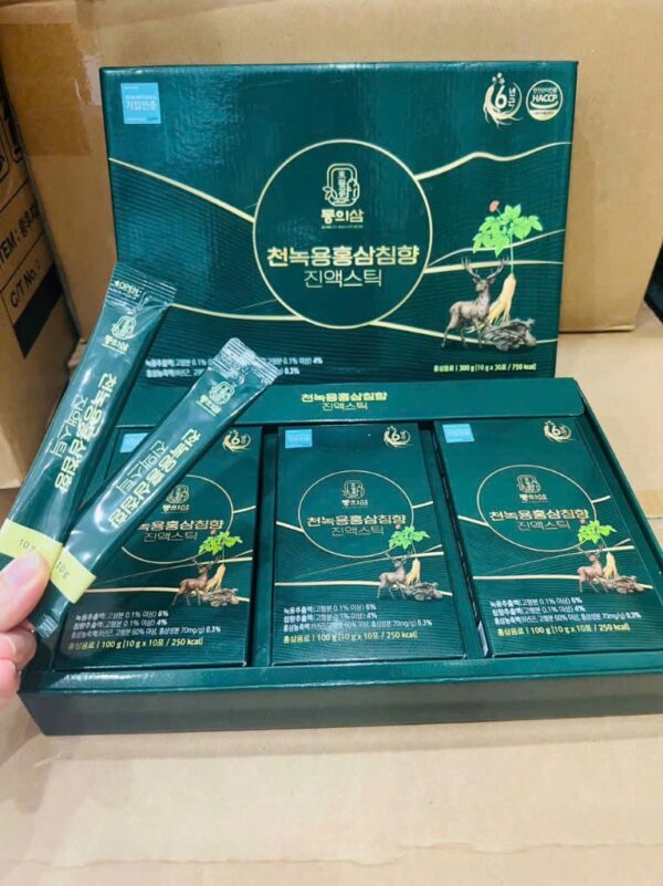 Tinh Chất Sâm Núi Nhung Hươu Trầm Hương 15 Loại Thảo Dược