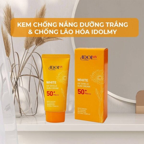 Kem Chống Nắng IDOLMY với chỉ số SPF 50 ++ và PA +++ - Ảnh 6