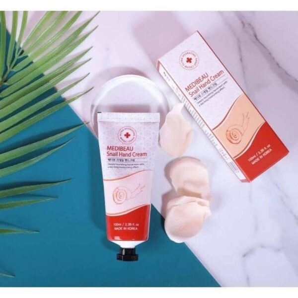 KEM DƯỠNG DA TAY ỐC SÊN MEDIBEAU SNAIL HAND CREAM HÀN QUỐC, TUÝP 100ML
