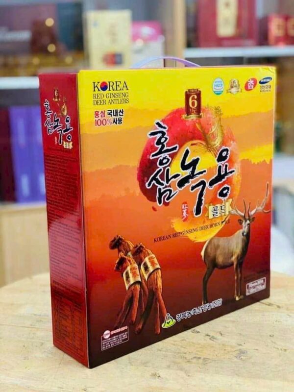 Nước Hồng Sâm Nhung Hươu Gyeongbuk – HỘP 30 GÓI x 70ML - Ảnh 3