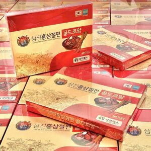 Hồng Sâm lát tẩm mật ong SAM JIN RED GINSENG SLICED GOLD ROYAL 200G