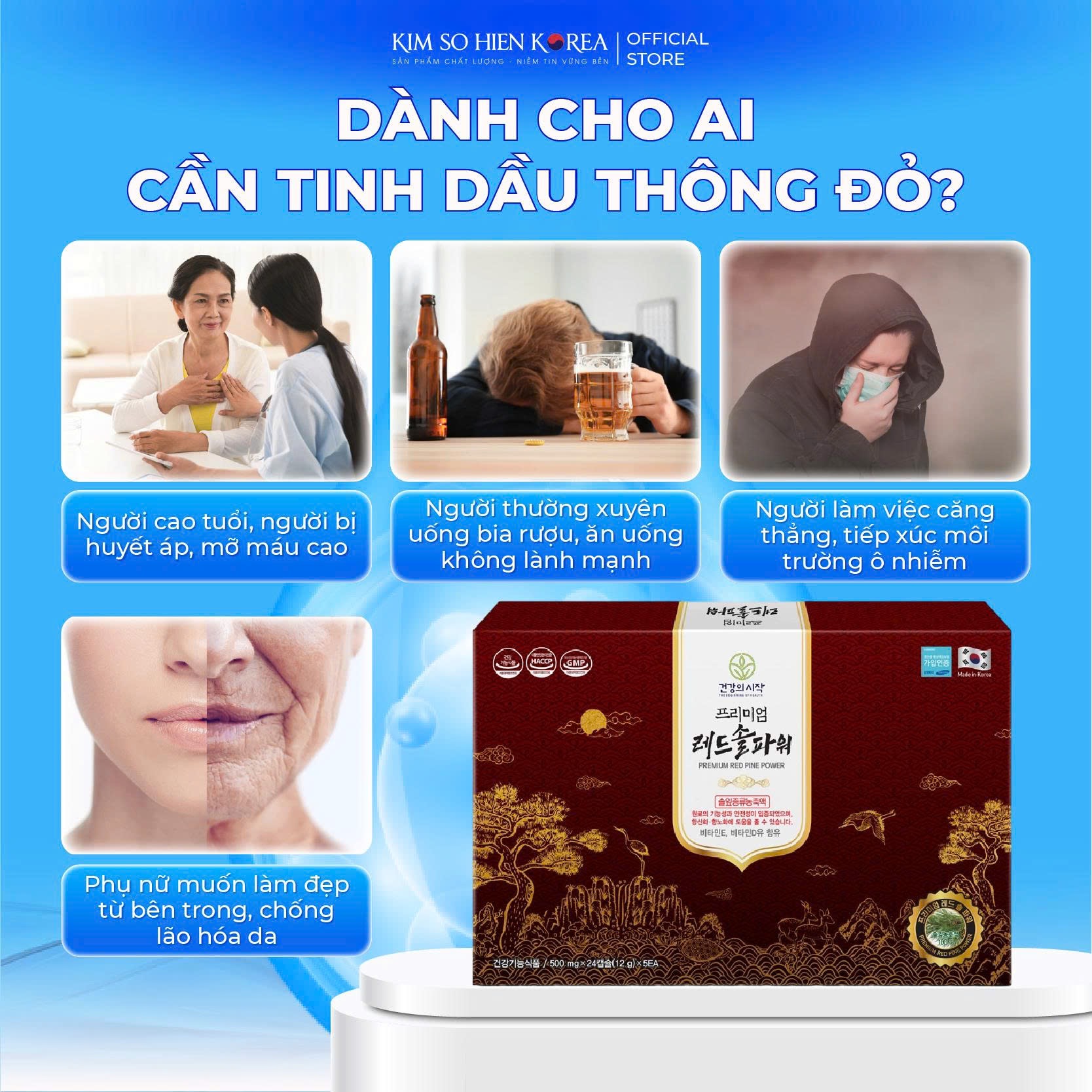 TINH DẦU THÔNG ĐỎ CAO CẤP PREMIUM RED PINE POWER - Ảnh 3