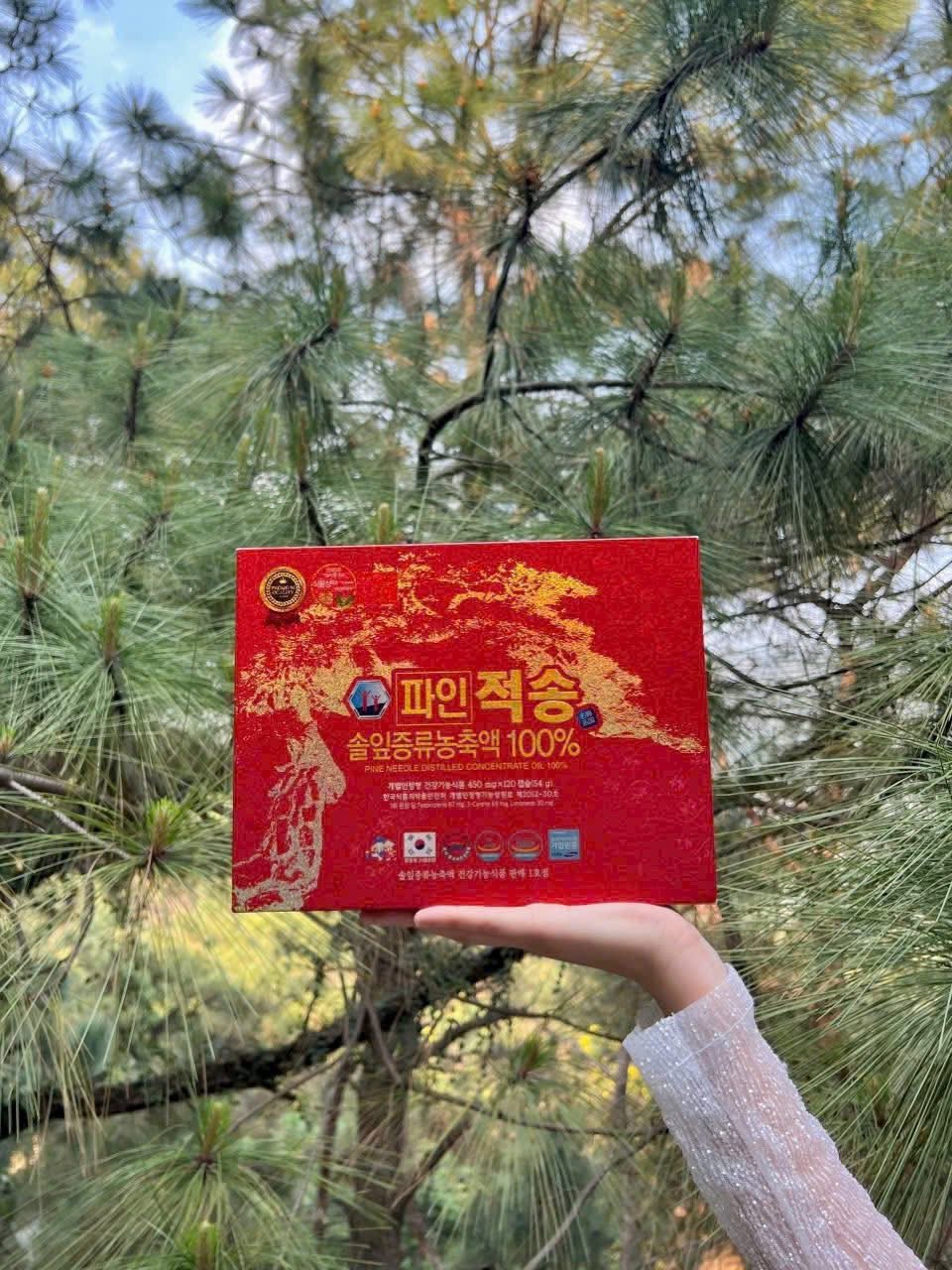 Tinh dầu thông chính phủ Pine Joksong là sản phẩm nội địa Hàn Quốc - Ảnh 6