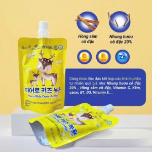Alternative view of Gạc Hươu Non Hero Kid Deer Antler - CHIẾN THẦN TĂNG CHIỀU CAO -NÂNG CAO ĐỀ KHÁNG- TĂNG CÂN CHO BÉ