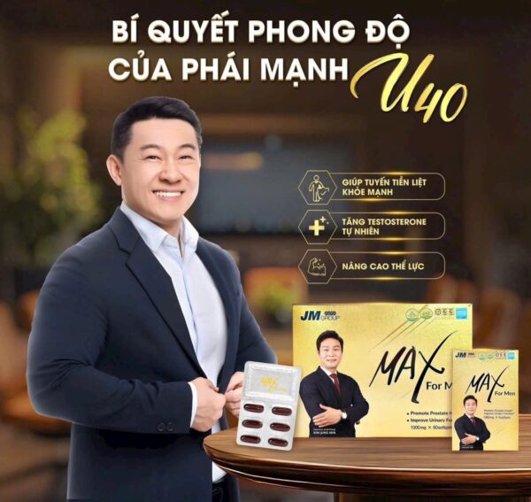 Viên tăng cường sinh lý Max For Man