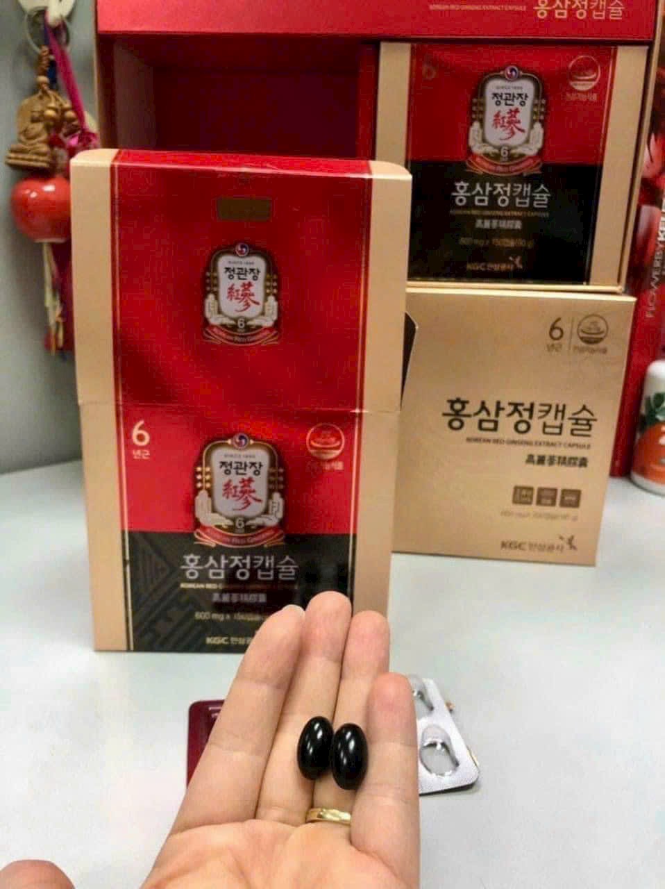 Viên nhộng hồng sâm KGC Extract Capsule hộp 300 viên – KGC - Ảnh 4