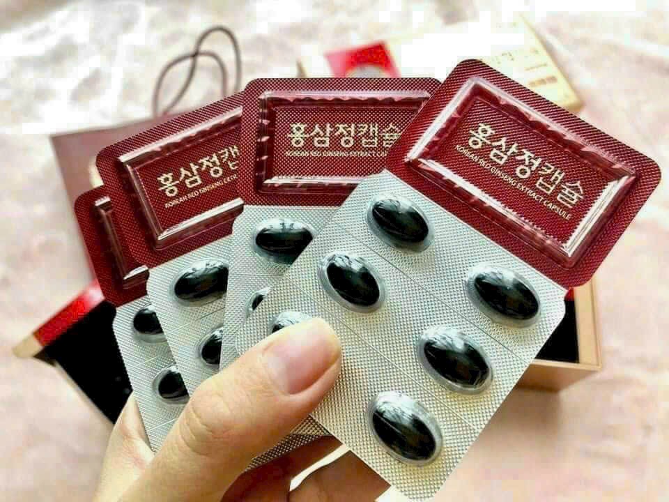 Viên nhộng hồng sâm KGC Extract Capsule hộp 300 viên – KGC - Ảnh 3
