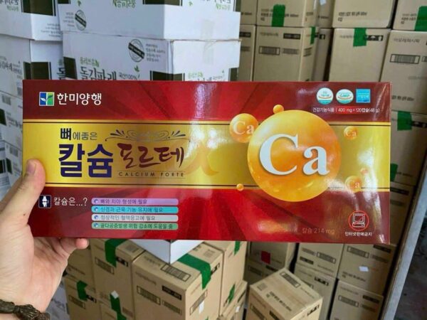 Viên canxi 120 viên Hàn Quốc - Ảnh 4