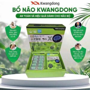 Bổ Não Lá Ngân Hạnh Kwangdong Circu Α-X Hộp 120 Viên Hàn Quốc