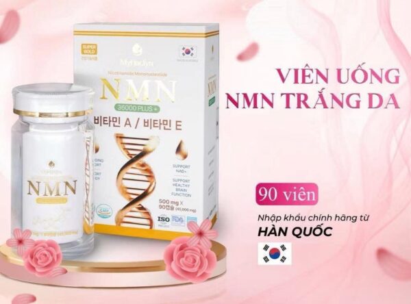 Viên Uống #NMN Hàn Quốc 36000mg Myhaelyn ( Hộp 90 Viên x 500mg ) - Ảnh 5