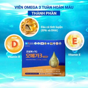 Thực phẩm bảo vệ sức khỏe Supercritical Extracted rTG Omega 3 Premium