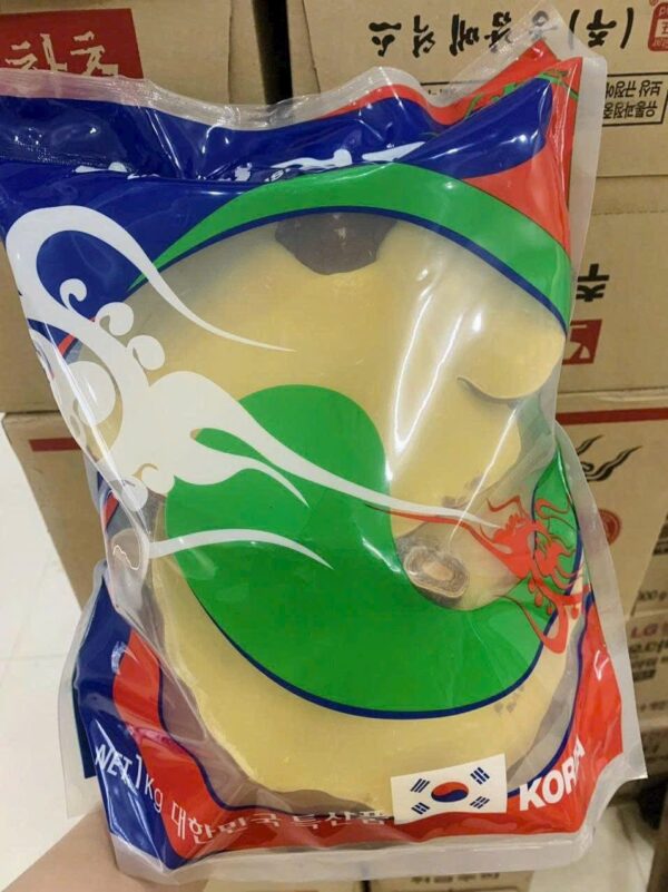 NẤM LINH CHI BÁN NGUYỆT TÚI XANH 1kg hàn quốc