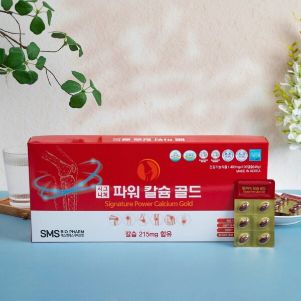 Viên Uống Bổ Sung Canxi Sms Bio Pharm Hộp Đỏ 120 Viên - Ảnh 2