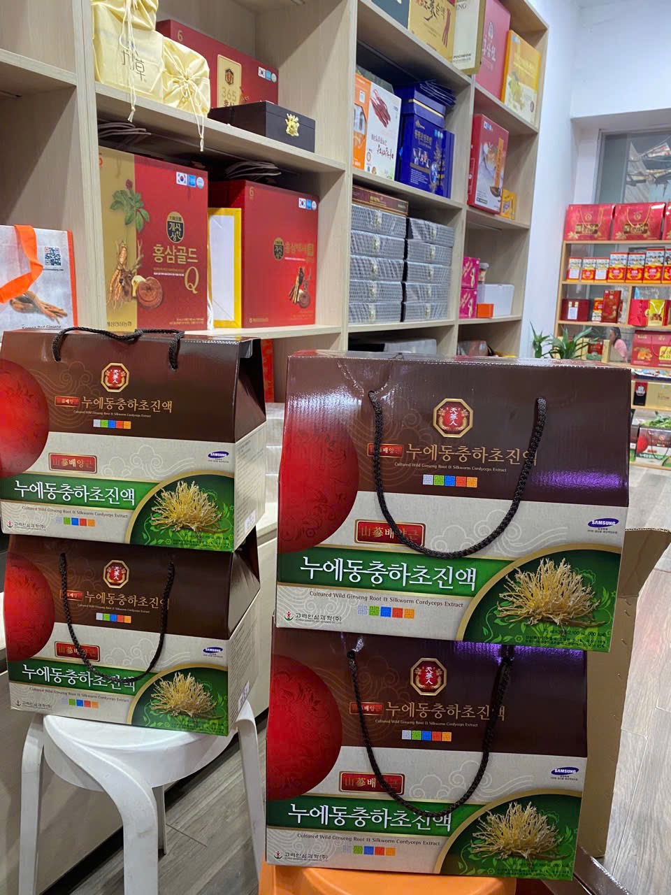 Nước Đông Trùng Hạ Thảo BIO Hàn Quốc hộp 30 gói * 70ml (Cultured Wild Gingseng) - Ảnh 2