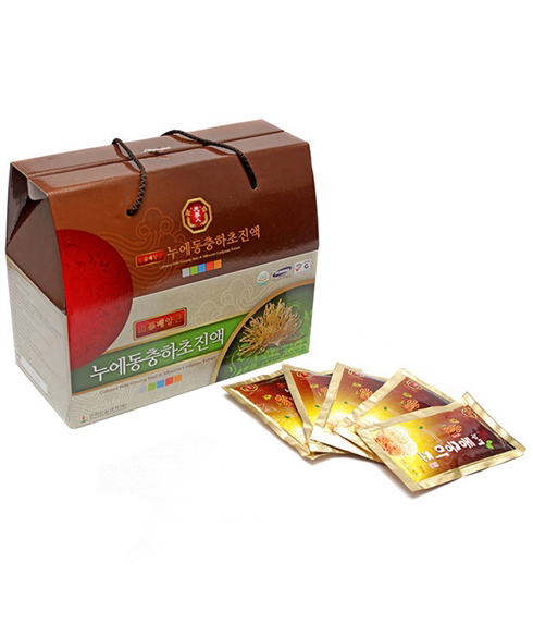 Nước Đông Trùng Hạ Thảo BIO Hàn Quốc hộp 30 gói * 70ml (Cultured Wild Gingseng) - Ảnh 5