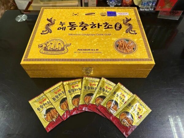 Nước Đông Trùng Hạ Thảo Hàn Quốc Pocheon 60 gói x 30ml