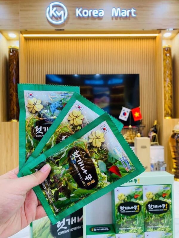 Nước bổ gan mát gan Pocheon Hovenia Dulcis Gold - Hộp 30 gói * 70ml - Hàn Quốc - Ảnh 5