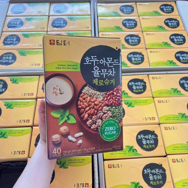 Bột ngũ cốc không đường tinh luyện ăn kiêng Damtuh (Hộp 40 gói) - Ảnh 2