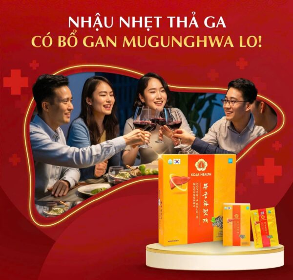 NƯỚC BỔ GAN MUGUNGHWA – HỘP 30 GÓI x 70ml - Ảnh 9