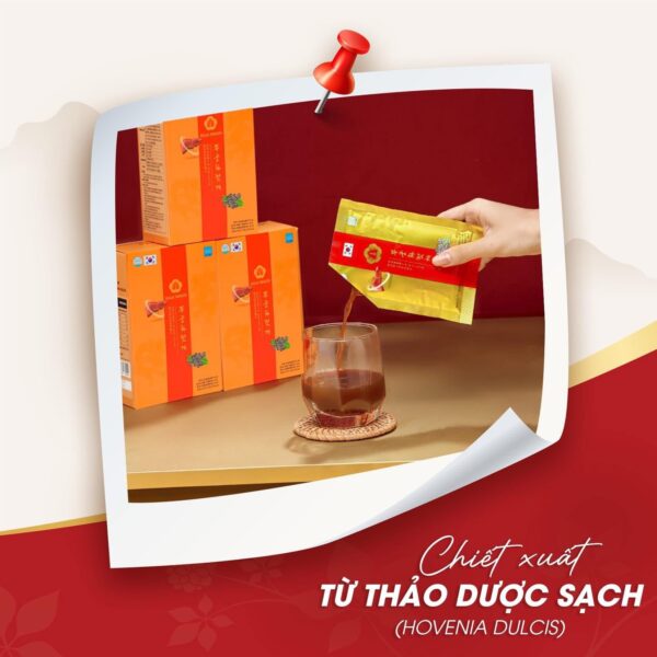 NƯỚC BỔ GAN MUGUNGHWA – HỘP 30 GÓI x 70ml - Ảnh 5