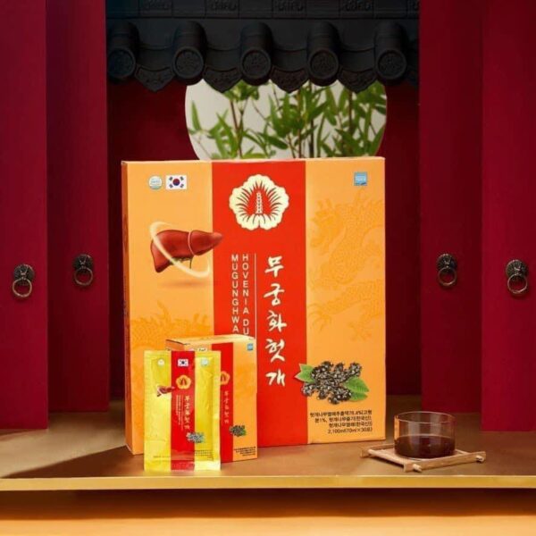NƯỚC BỔ GAN MUGUNGHWA – HỘP 30 GÓI x 70ml - Ảnh 3