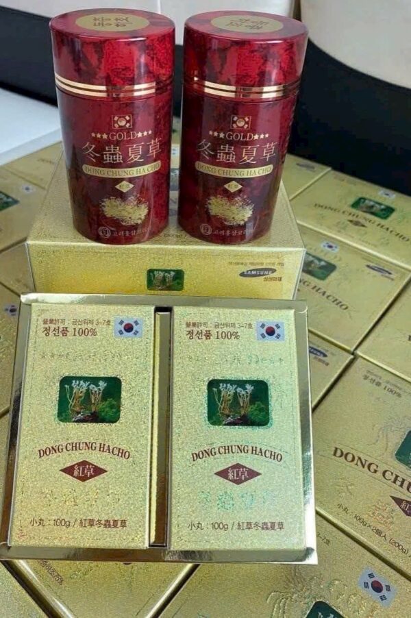 VIÊN ĐÔNG TRÙNG HẠ THẢO HẠT NHỎ HỘP 2 LỌ HÀN QUỐC - Ảnh 3