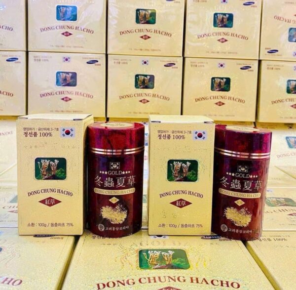 VIÊN ĐÔNG TRÙNG HẠ THẢO HẠT NHỎ HỘP 2 LỌ HÀN QUỐC - Ảnh 2