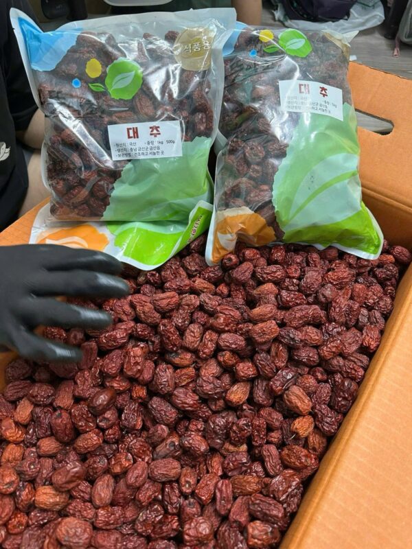TÁO ĐỎ KHÔ ORGANIC HÀN QUỐC – TÚI 1KG - Ảnh 3