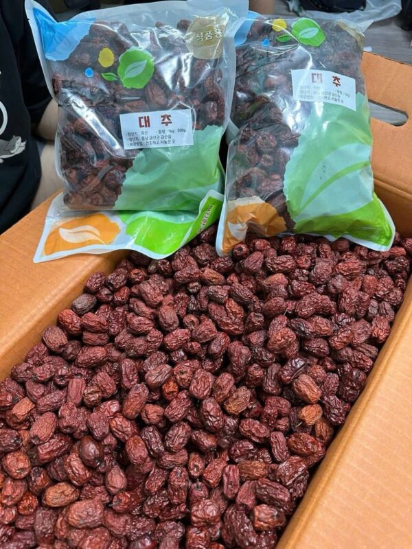 TÁO ĐỎ KHÔ ORGANIC HÀN QUỐC – TÚI 1KG - Ảnh 4