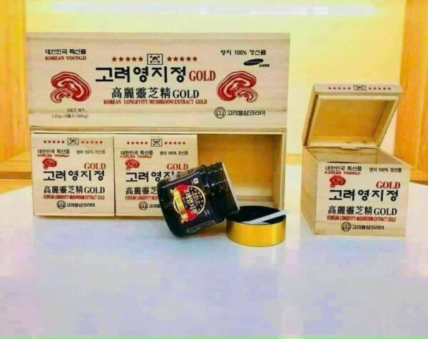 CAO LINH CHI GỖ TRẮNG,GỖ ĐEN HỘP 3 LỌ - Ảnh 2