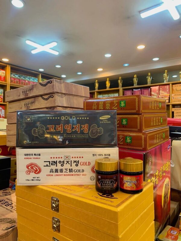 CAO LINH CHI GỖ TRẮNG,GỖ ĐEN HỘP 3 LỌ