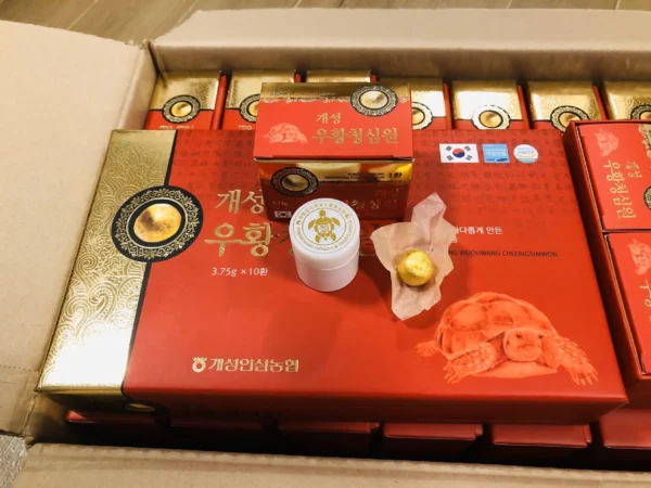 An Cung ngưu hoàng Nonghyup con rùa Hàn Quốc 10 viên phòng chống đột quỵ - Ảnh 7