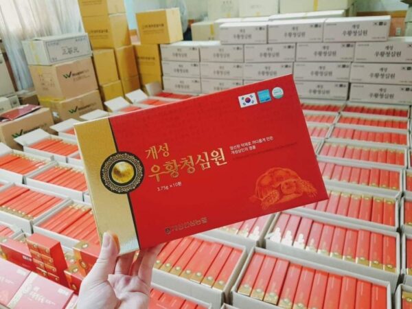 An Cung ngưu hoàng Nonghyup con rùa Hàn Quốc 10 viên phòng chống đột quỵ - Ảnh 8