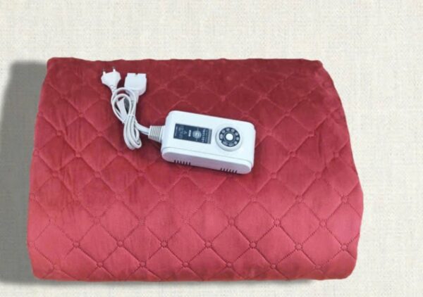 Chăn đệm điện Lotte Hàn Quốc nhung cao cấp 150×180 cm - Ảnh 5
