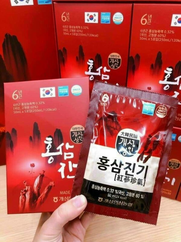NƯỚC HỒNG SÂM CHINKI NONGHUYP #농협 홍삼진기 - Ảnh 6