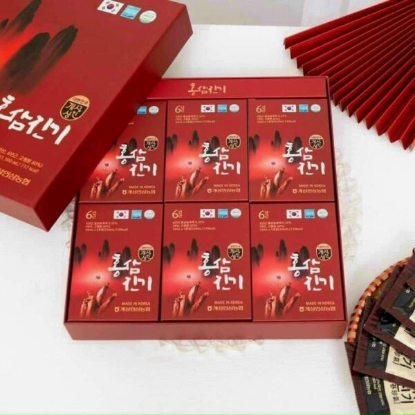NƯỚC HỒNG SÂM CHINKI NONGHUYP #농협 홍삼진기 - Ảnh 5