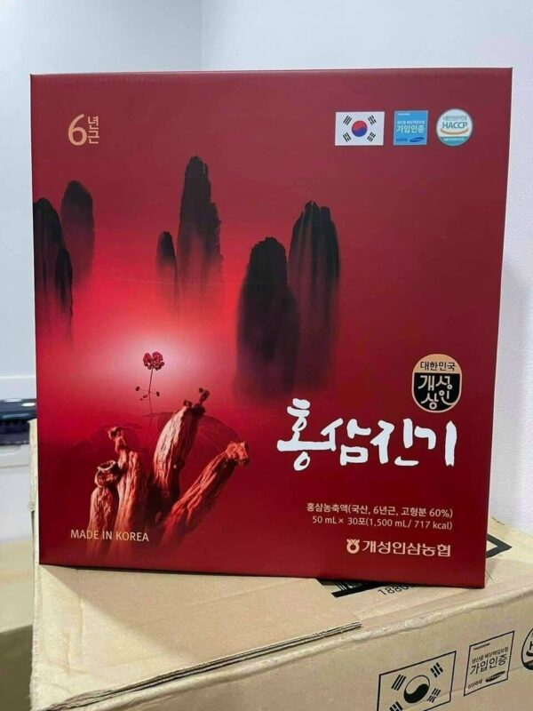 NƯỚC HỒNG SÂM CHINKI NONGHUYP #농협 홍삼진기 - Ảnh 4