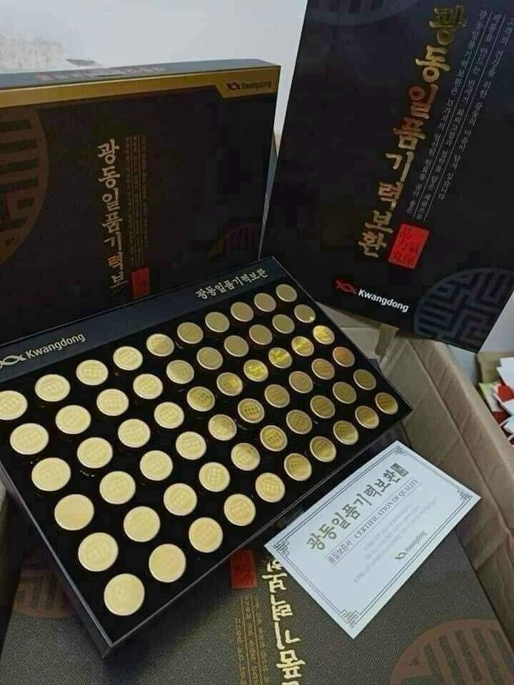 An cung ngưu hoàng hoàn kwangdong hàn quốc 60 viên - Ảnh 4