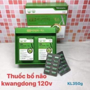 Bổ Não Lá Ngân Hạnh Kwangdong Hộp 120 Viên Hàn Quốc