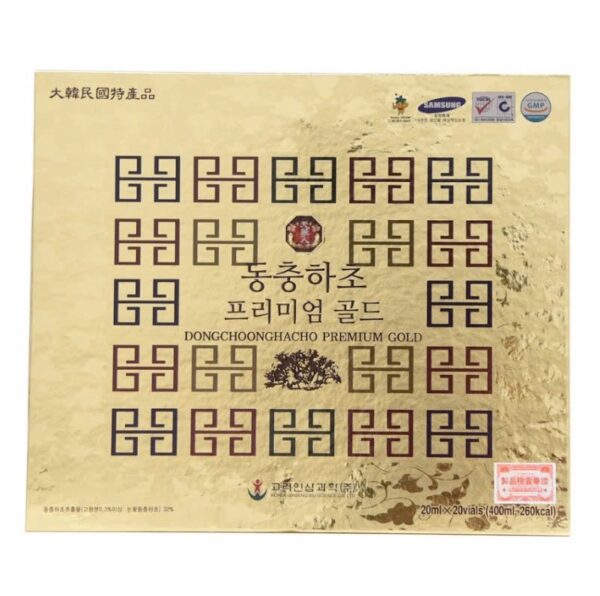 Đông trùng hạ thảo dạng 20 ống hộp vàng - Ảnh 7
