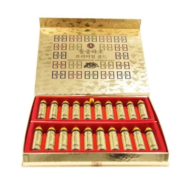 Đông trùng hạ thảo dạng 20 ống hộp vàng - Ảnh 6