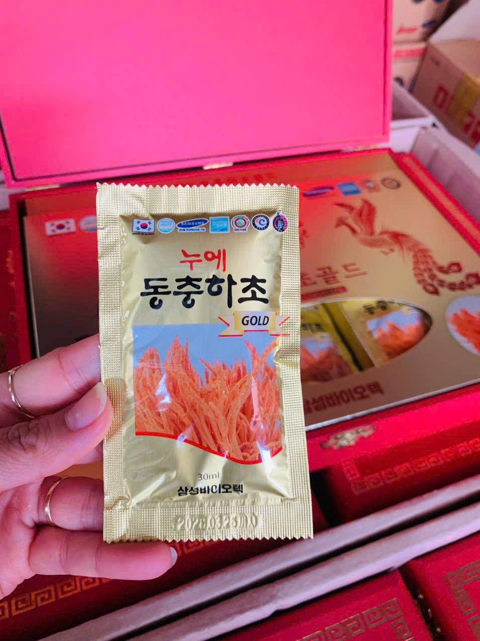 Nước Đông Trùng Hạ Thảo Hàn Quốc Dream 60 gói x 30ml - Ảnh 5