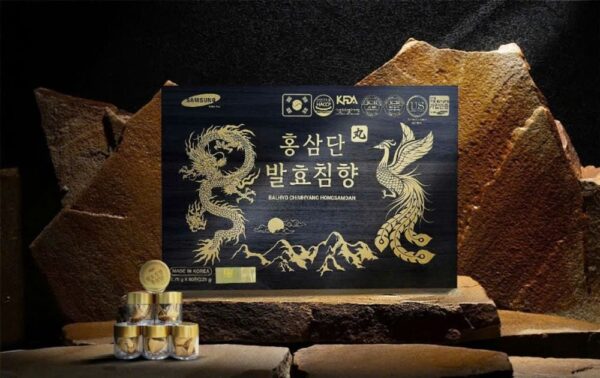 An Cung Trầm Hương Balhyo Chimhyang Hongsamdan Hàn Quốc 60 Viên