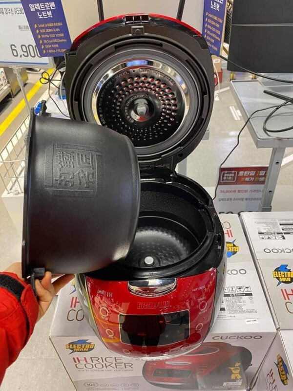 Nồi cơm điện tử cao tần Cuckoo CRP-HUB1080SE Hàn quốc 1,8 Lít - Ảnh 3