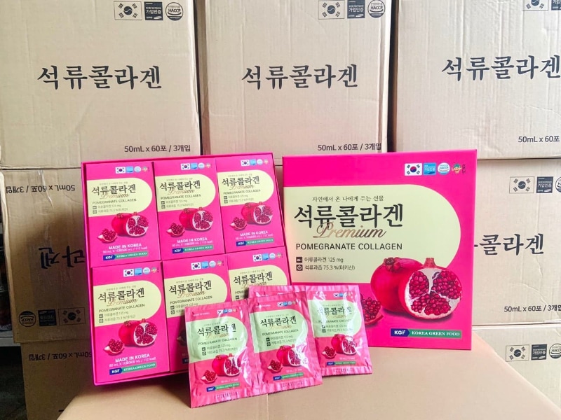 NƯỚC COLLAGEN LỰU HỘP 60 GÓI - Ảnh 4