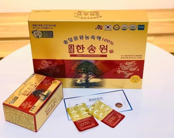 Tinh dầu thông đỏ chính phủ Dami Hansongwon Hàn Quốc cao cấp
