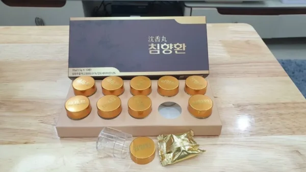 Viên Hoàn Hồng Sâm Trầm Hương Kyung Nam Hàn Quốc hộp 10 viên - Ảnh 4