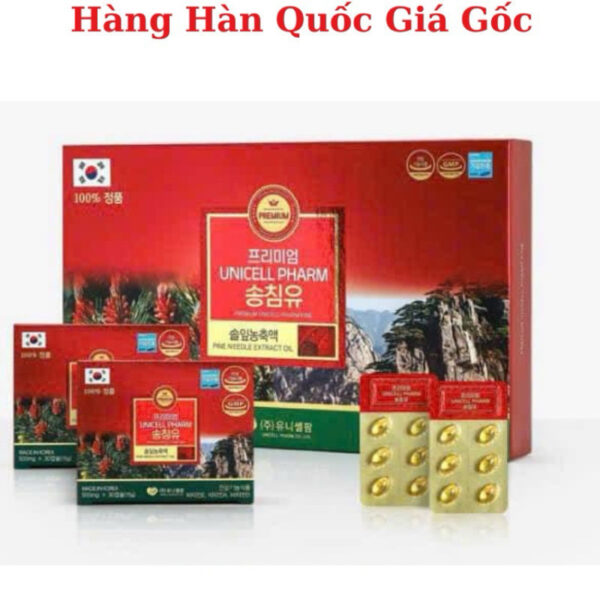 Tinh dầu thông đỏ Unicell Premium Hàn Quốc - Ảnh 2