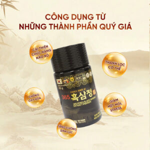 Alternative view of Cao Hắc Sâm 365 Samsung Bio Hàn Quốc